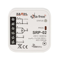 Sterownik rolet dopuszkowy SRP-02 Zamel EXF10000079