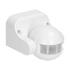 Czujnik ruchu biały pionowa regulacja 1200W 180st  IP44 Orno OR-CR-201/W