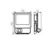 Naświetlacz IQ-LED 20W 4000K 2300lm IP44 z czujnikiem PIR Kanlux 33886