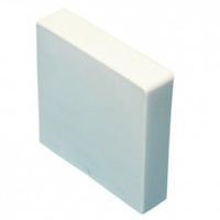 Zakończenie koryta ZAK 40/40 biały 111419