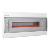 Rozdzielnia podtynkowa modułowa 1 x 18-mod IP40 (N+PE) Fala RP 8.7