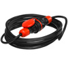 Przedłużacz 1-gniazdo  z uziemieniem 30mb OW 3x1,5mm IP54 Plastrol W-99193