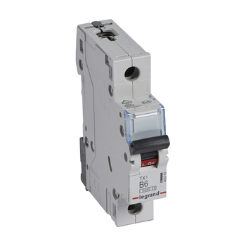 Wyłącznik nadprądowy 1P B 6A TX3 Legrand 403353