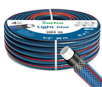 Wąż ogrodowy 4-warstwowy 1/2" 30m LIGHT BLUE AGAPLAST 1008120030