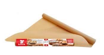 Papier do pieczenia silikonowany brązowy  6 m x 29 cm Kuchcik