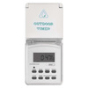 Cyfrowy programator czasowy IP44 zewnętrzny P5507 EMOS
