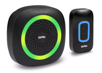 Dzwonek bezprzewodowy bateryjny DANCE II czarny ST-420B zasięg 300m ZAMEL SUN10000495