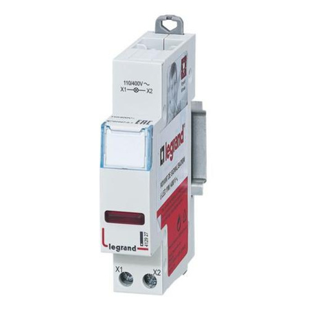 Lampka modułowa LED czerwona 110/400V L401 Legrand 412927