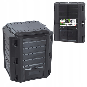 Kompostownik 1 komorowy czarny  380L Compogreen IKL380C-S411