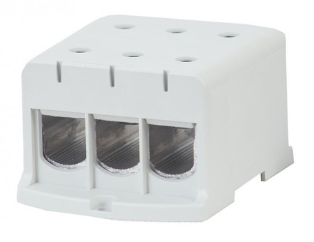 Złączka szynowa 3-torowa 3 x 3 x 240mm2 Al/Cu szara F-Elektro F2.0326