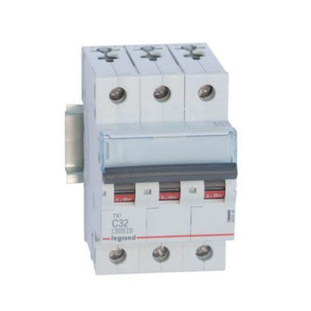 Wyłącznik nadprądowy 3P C 32A TX3 Legrand 403548