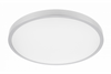 Plafon okrągły srebrny ATOL LED 32W 2560lm 3000K 400mm 240V IP54 GTV LD-ATOL32W-WW-02