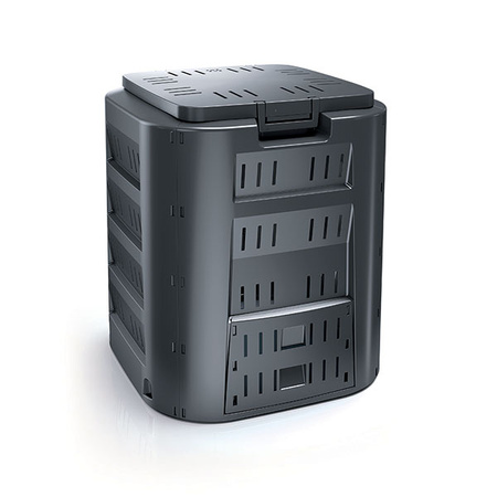 Kompostownik na odpady zielone czarny 320L CompoGreen IKST320C-S411