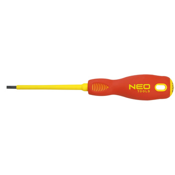 Wkrętak płaski izolowany 2.5x75mm 1000V NEO 04-051