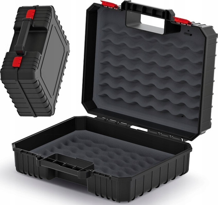 Walizka na narzędzia z pianą 10kg HEAVY Kisrtenberg KHV40P-S411