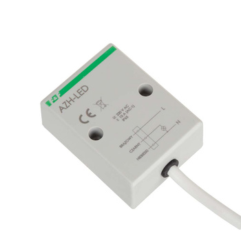 Automat zmierzchowy z wewnętrznym czujnikiem do załączania oświetlenia LED F&F AZH-LED