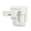 Naświetlacz LED biały z czujnikiem 10W 900LM 4000K IP65 Bemko C65-LFX-010WH-4K-PIR