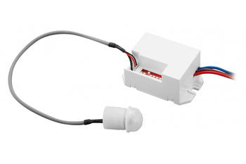 Czujnik ruchu biały zasięg 6m CR-7 800W 240V 360st IP20 GTV CR-CR7000-00