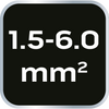 Szczypce do zaciskania końcówek 1.5-6 mm2 (23-13 AWG) 140 mm NEO 01-533