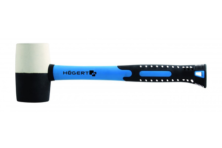 Młotek gumowy z trzonkiem włókna szklanego 680g Hogert HT3B052 