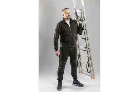 Bluza dresowa robocza czarna M (50) BREND HT5K438-M Hogert