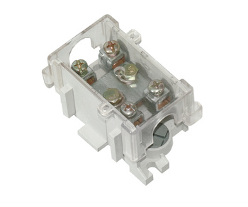 Listwa zaciskowa LG 1x25/16 z osłoną TH35 Pawbol E.4028