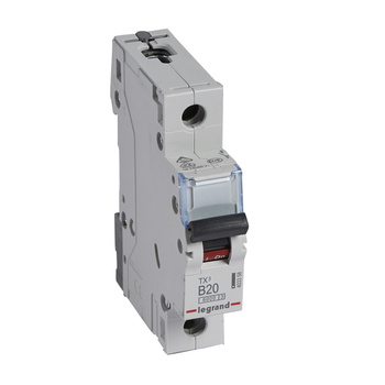 Wyłącznik nadprądowy 1P B 20A TX3 Legrand 403358