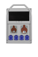 Rozdzielnia budowlana 11-mod 1x16a/5p 1x32A/5p 4x250V Pawbol B.18.382-2