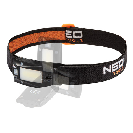 Latarka czołowa LED akumulatorowa USB 180lm NEO 99-069