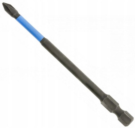 Bit udarowy długi PH1 100 mm 2 szt. Hogert HT1S687