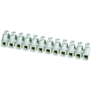 Listwa zaciskowa 12-torowa 4 mm2 biała LTA 12- 4mm Simet 22310216