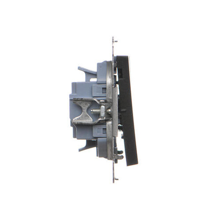 Przycisk potrójny czarny mat Simon 55 TP31.01/149 Kontakt-Simon