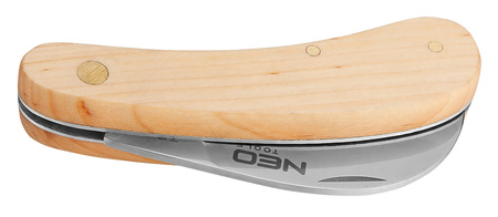 Nóż monterski drewniany sierpak NEO 63-016
