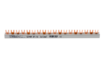 Szyna łączeniowa 12-modułowa 3F 63A Pawbol E.4038