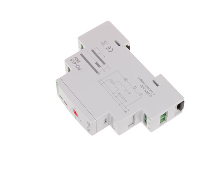 Przekaźnik czasowy opóźnione odpadanie 1P 10A 1-15min 230V AC F&F PO-415 230V