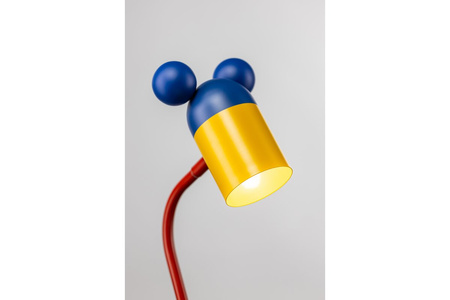 Lampka biurkowa granatowo/żółty MOUSE 25W E27.250V  GTV LB-MOUS-27-DEC