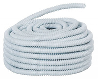 Rura karbowana giętka szara GUS 12 odporna na UV F-elektro F6.0014 1mb=1szt.