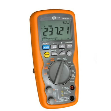 Multimetr przemysłowy CMM-40 SONEL WMGBCMM40