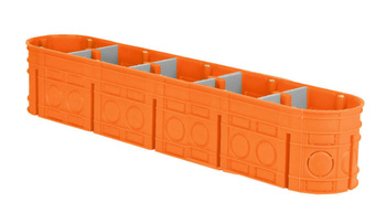 Puszka podtynkowa 5-krotna M5x60F Multiwall 33172008 Simet