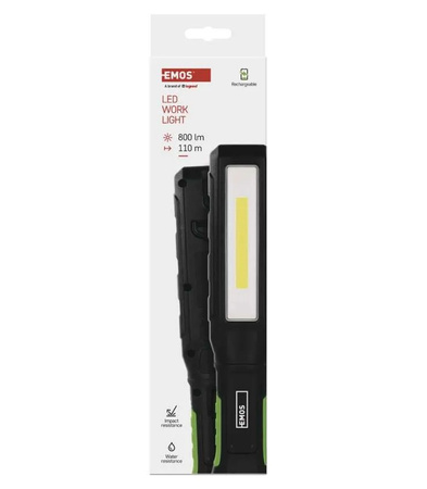 Latarka warsztatowa ładowalna LED 800lm 2000mAh Emos P4544 