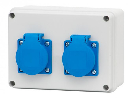 Rozdzielnia zasilająca R-150 gniazda 2x230V F-elektro F3.0306