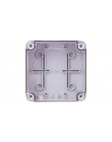 Puszka natynkowa hermetyczna szara 76 x 118 x 158 IP65 Elektro-plast 29.22