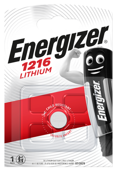 Bateria pastylkowa litowa CR1216 Energizer op=1szt