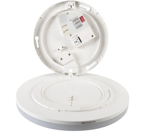 Plafon okrągły biały z czujnikiem ruchu VARSO LED 18W 1700lm 4000K IP54 Kanlux 26981