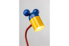 Lampka biurkowa granatowo/żółty MOUSE 25W E27.250V  GTV LB-MOUS-27-DEC