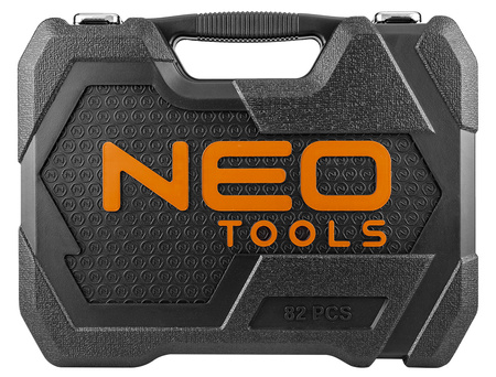 Zestaw kluczy nasadowych 1/2, 1/4 NEO 10-059 / 82 szt./