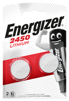 Bateria pastylkowa litowa CR 2450 Energizer op=2szt