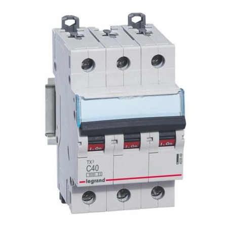 Wyłącznik nadprądowy 3P C 40A TX3 Legrand 403549 