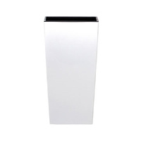 Doniczka biała z wkładem URBI SQUARE DURS265-S449