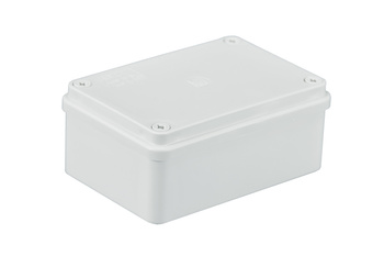Puszka natynkowa hermetyczna biała bez dławików IP65 120x80x50 S-BOX 216B Pawbol